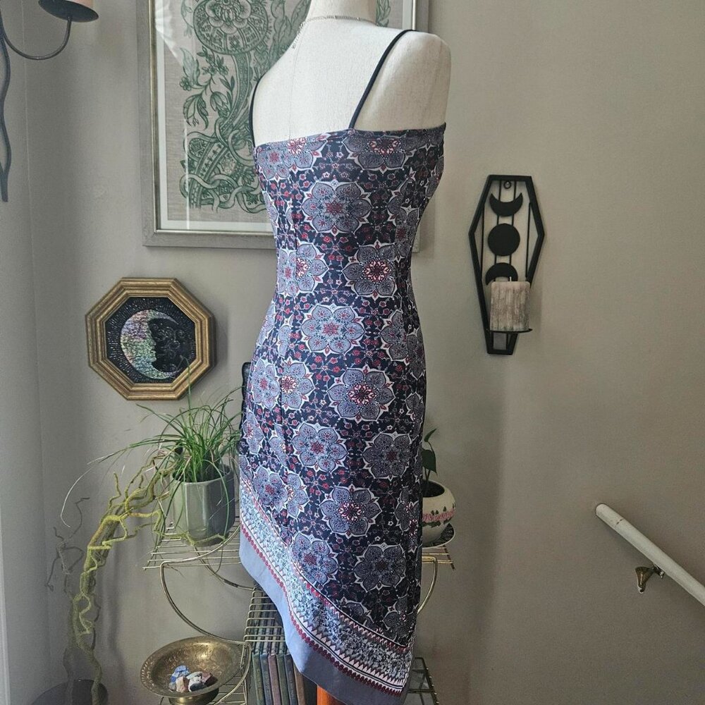 Evolution Not Revolution Small Y2k Mini Dress Wit… - image 7